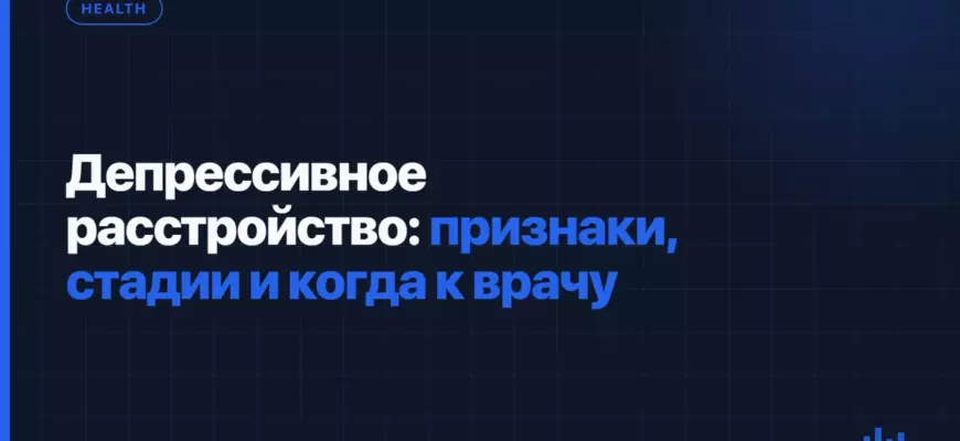 Депрессивное расстройство: признаки, стадии и когда к врачу Депрессивное расстройство: признаки, стадии и когда к врачу