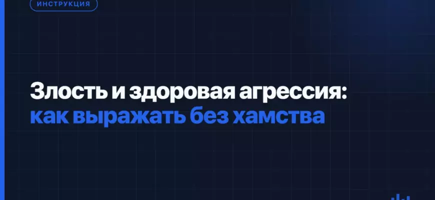 Злость и здоровая агрессия: как выражать без хамства Злость и здоровая агрессия: как выражать без хамства