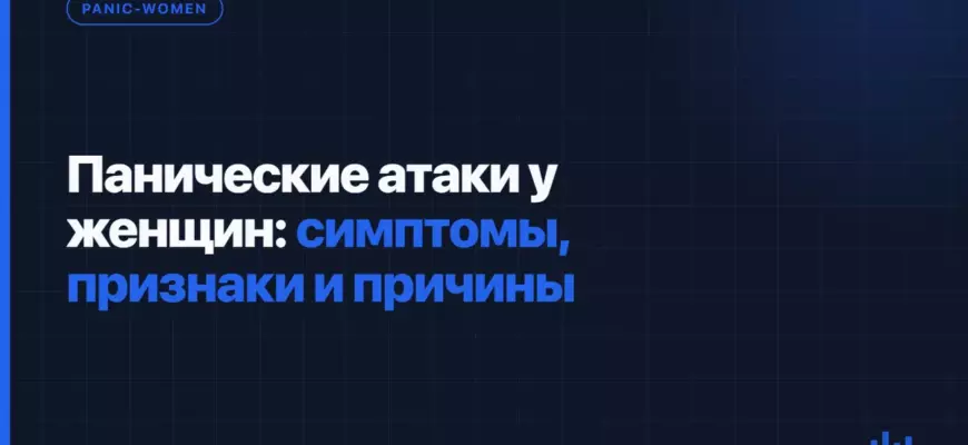 Панические атаки у женщин: симптомы, признаки и причины