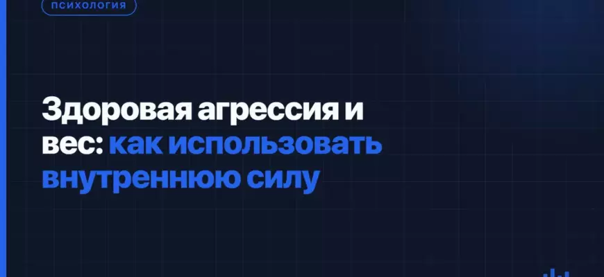 Здоровая агрессия и вес: как использовать внутреннюю силу Здоровая агрессия и вес: как использовать внутреннюю силу