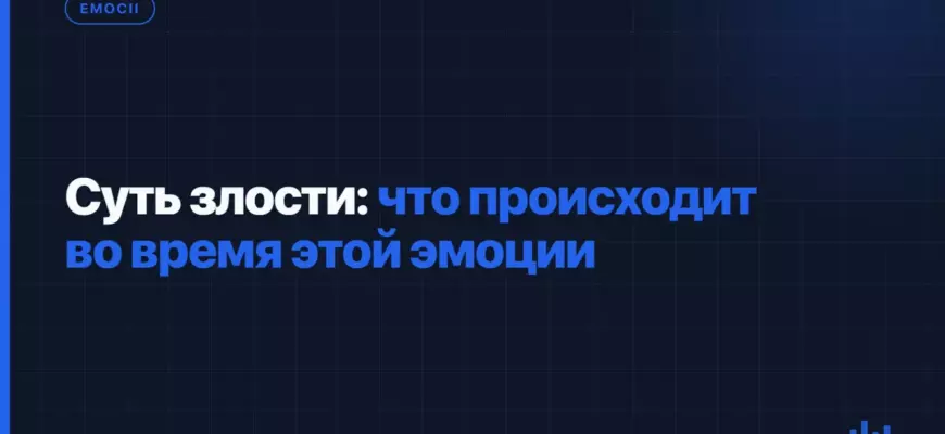 Суть злости: что происходит во время этой эмоции
